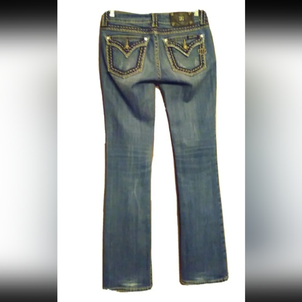 Womens 26 Miss Me Jean. JP5014-3 BOOT. Color: Vintage 04 (Actual W28xIns32.5)